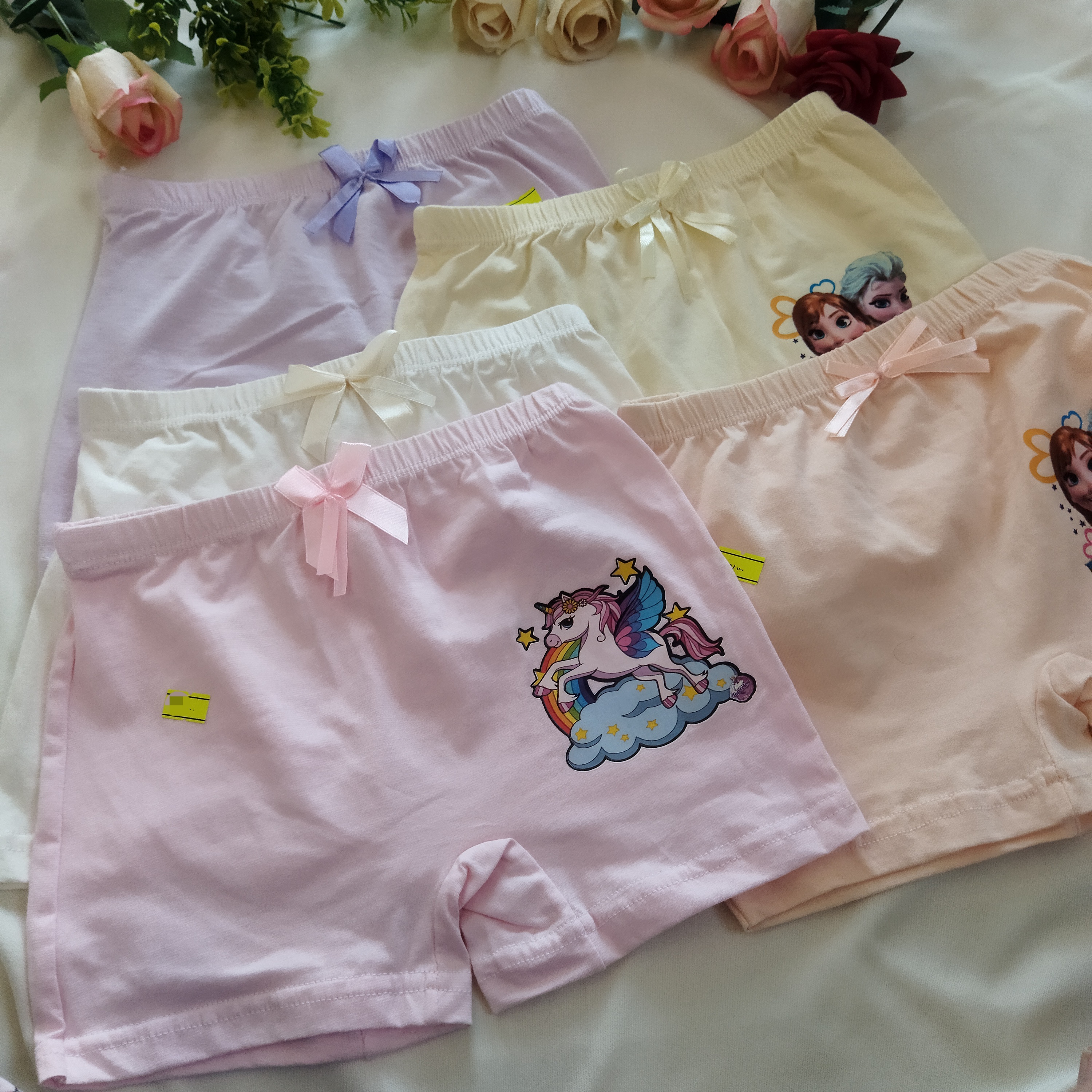 شورت پادار دخترونه نخی