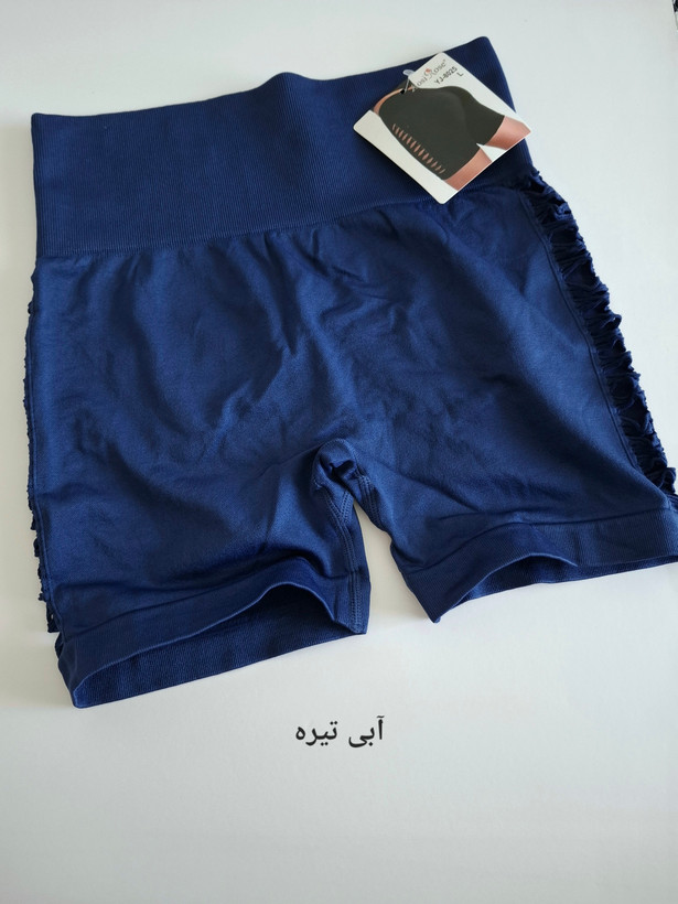 شورتک سیملس بغل زاپدار پشت چین باشگاهی زنانه ارسال رایگان