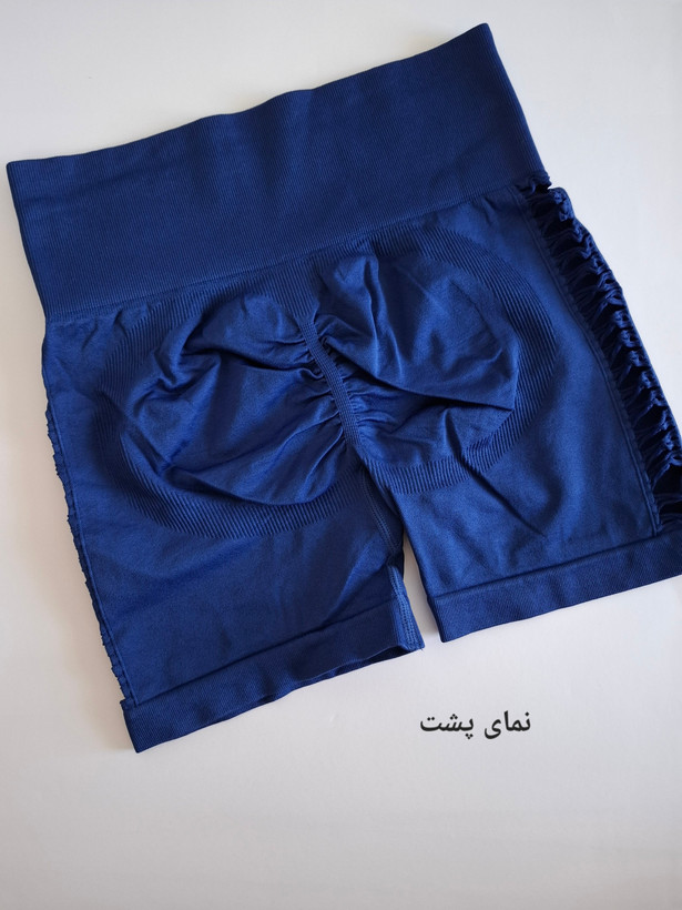 شورتک سیملس بغل زاپدار پشت چین باشگاهی زنانه ارسال رایگان