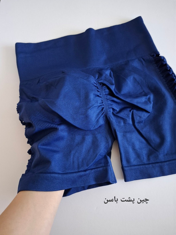 شورتک سیملس بغل زاپدار پشت چین باشگاهی زنانه ارسال رایگان