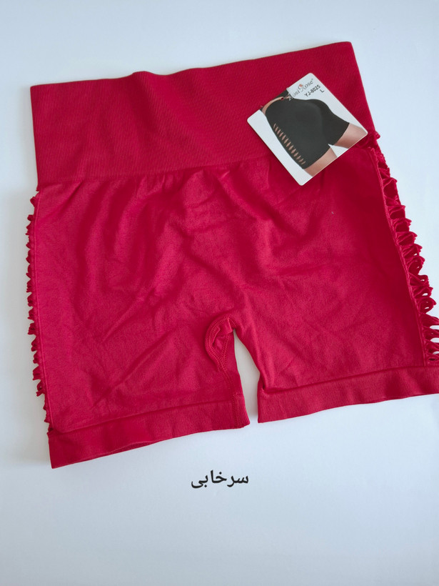 شورتک سیملس بغل زاپدار پشت چین باشگاهی زنانه ارسال رایگان