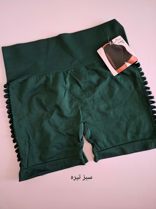 شورتک سیملس بغل زاپدار پشت چین باشگاهی زنانه ارسال رایگان