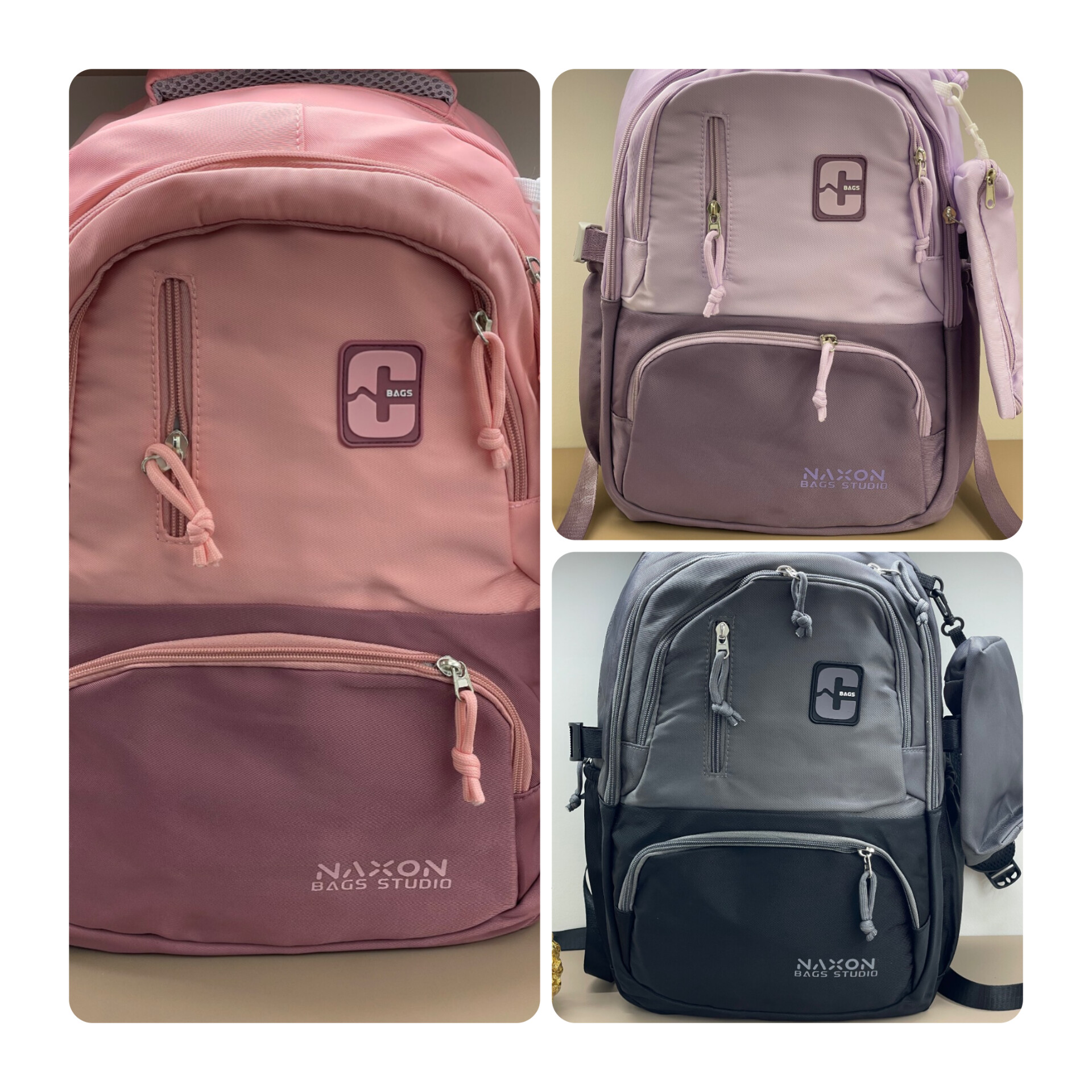 کوله پشتی دخترانه MAXON مدل Bags Studio | کوله دانشجویی، مدرسه و روزمره