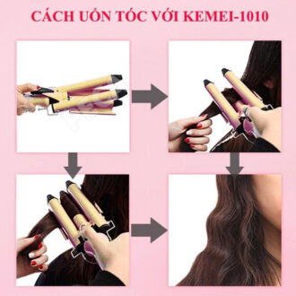 فر کننده و حالت دهنده مو کیمی مدل KM-1010