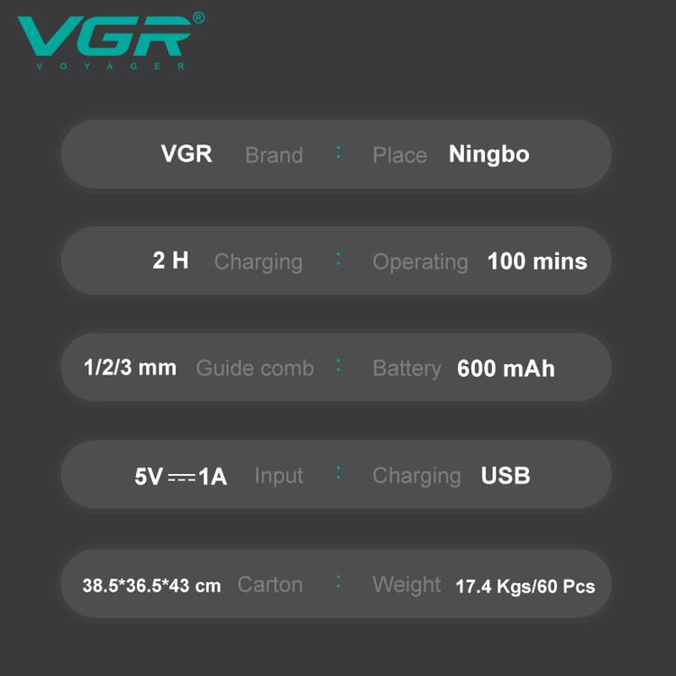 خط زن و صفر زن وی جی آر VGR مدل V-918