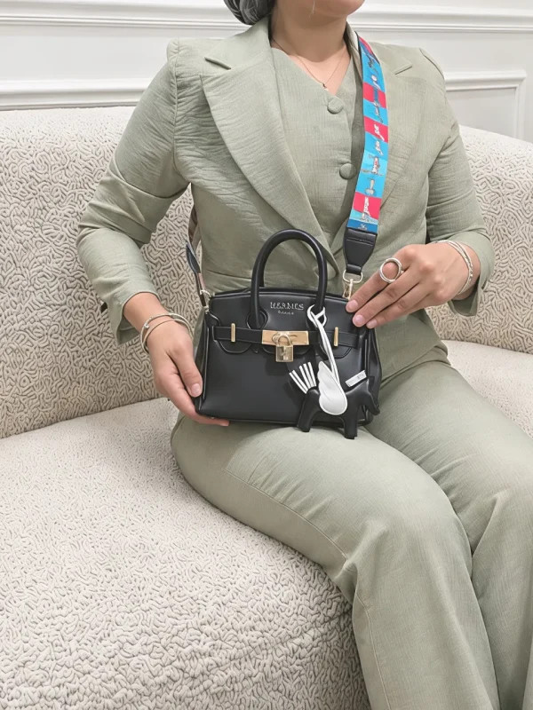 کیف دوشی و دستی زنانه مدل هرمس بیرکین